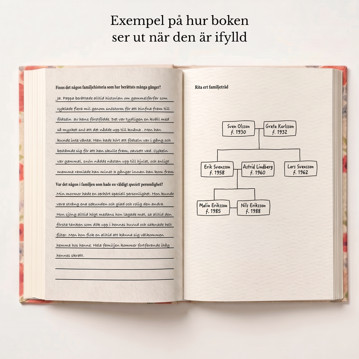Berätta din historia, mamma