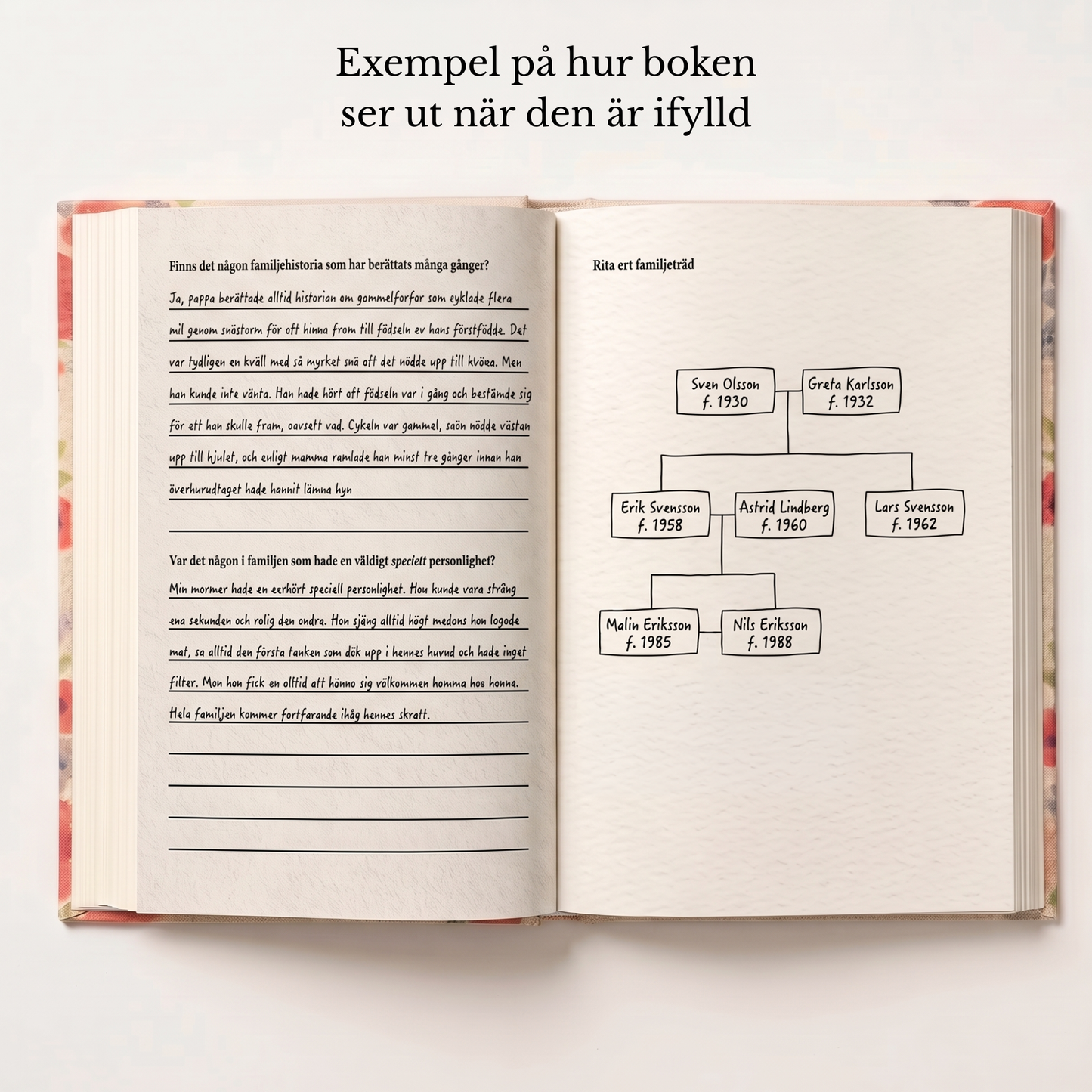Berätta din historia, mamma